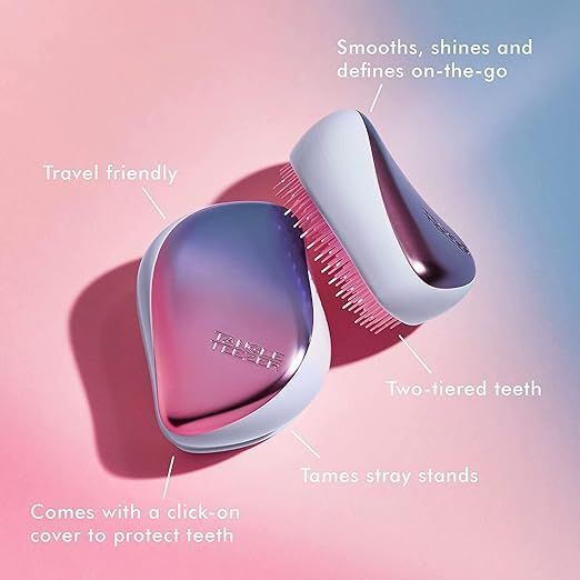 Compact Detangling Hair Brush Handheld Comb