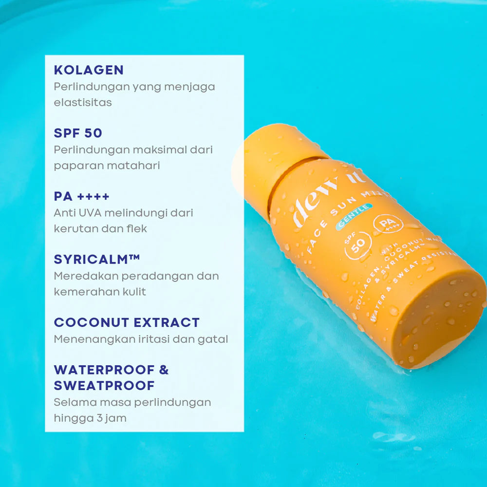 DEW IT Face Sun Mist Gentle 60ml