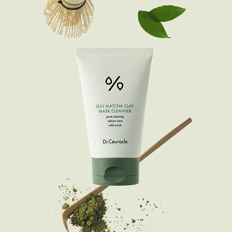 DR.CEURACLE Jeju Matcha Clay Mask Cleanser 120ml