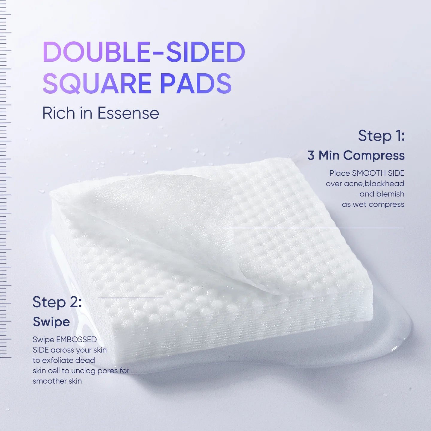 SKINTIFIC AHA BHA PHA Exfoliating Pads (40pc)