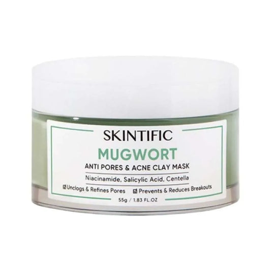 SKINTIFIC Mugwort Anti Pores & Acne Clay Mask