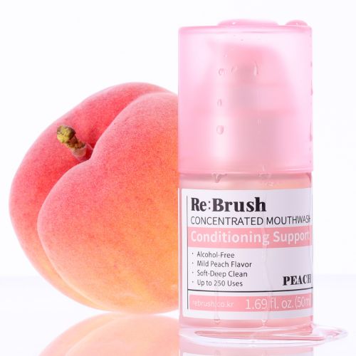 REBRUSH Concentrated Mouthwash - Yuzu, Peach, Clove, Treevera