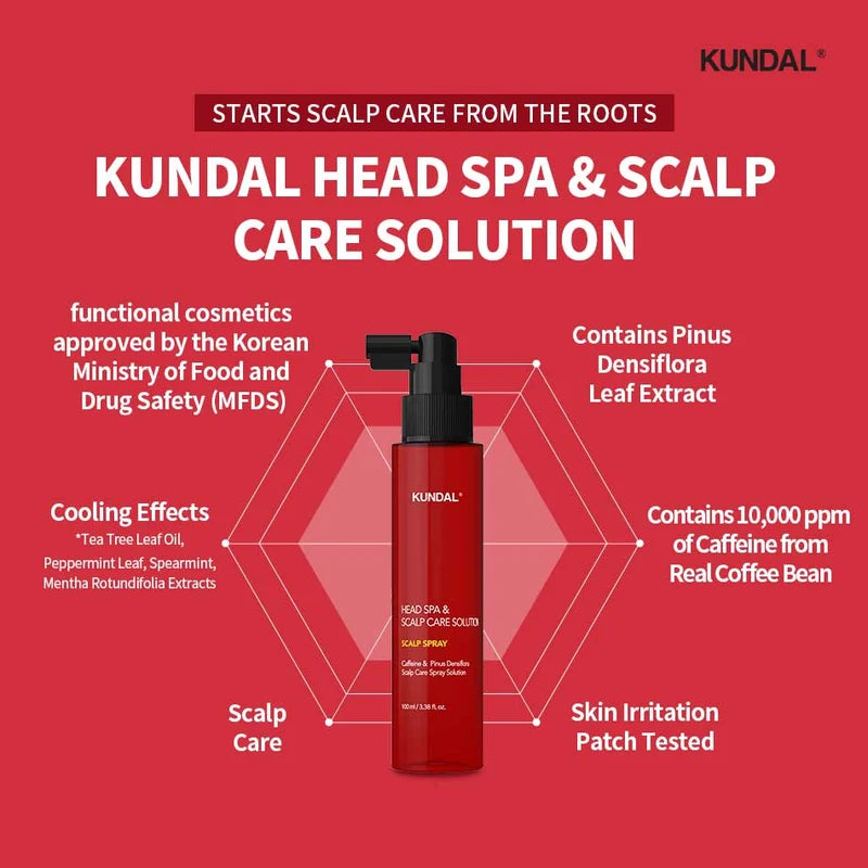 KUNDAL Head Spa & Spa Care+ Scalp Tonic 100ml