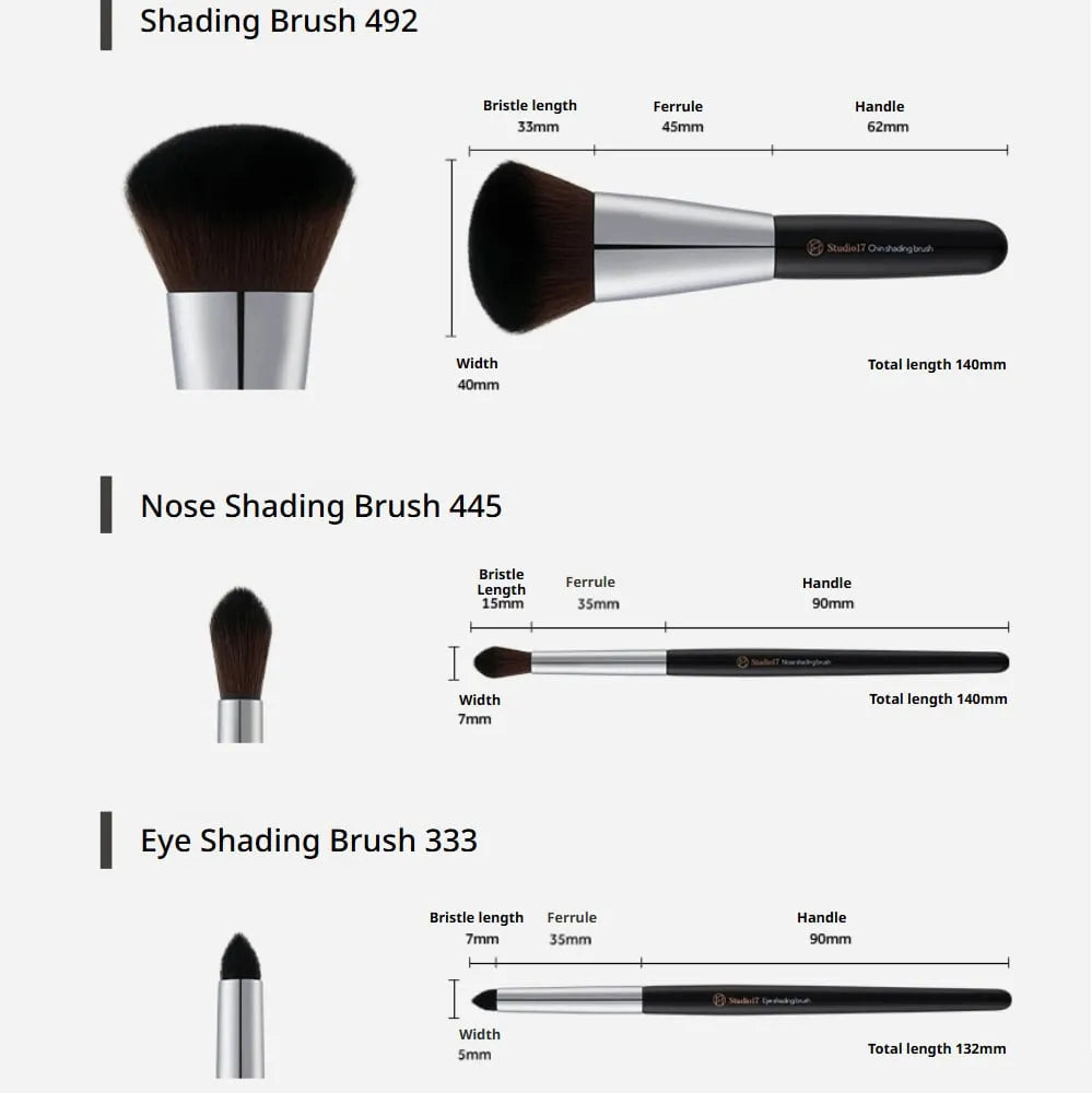 STUDIO 17 Contouring Brush Set
