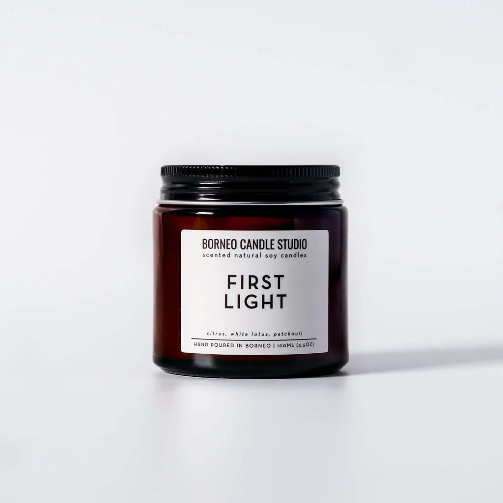 BORNEO CANDLE First Light Soy Candle