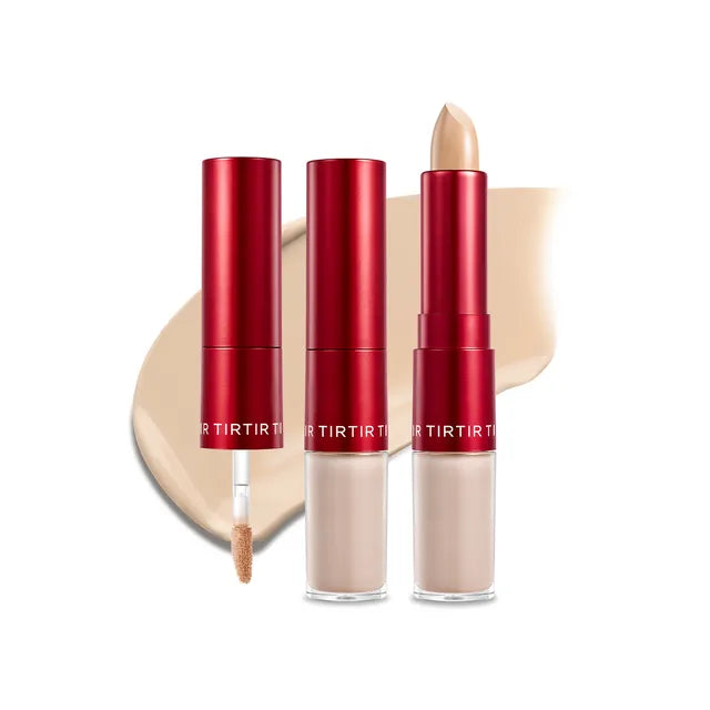 TIRTIR Glide & Hide Blurring Concealer Liquid 4g + Stick 4g (5 Shades)