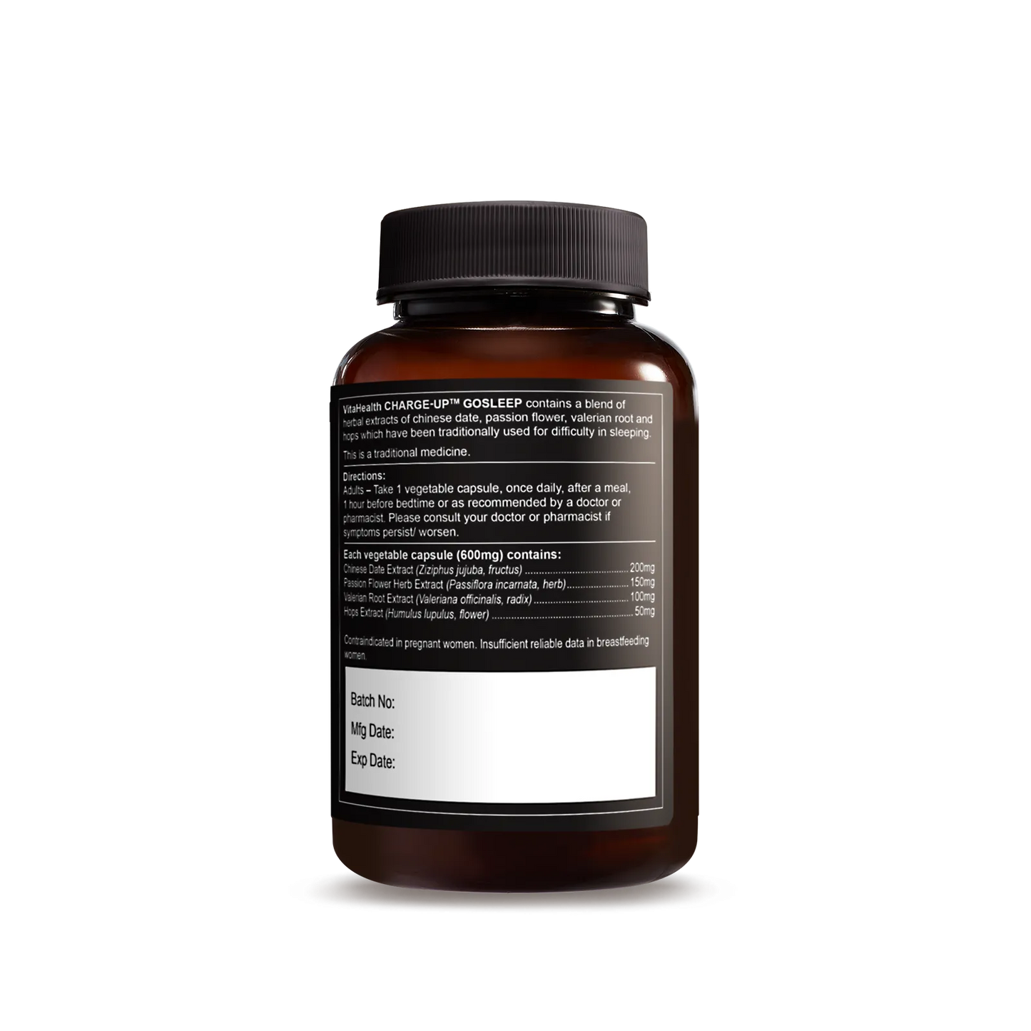 VITAHEALTH Charge-Up Go Sleep 30's