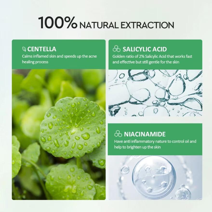GLAD2GLOW Centella Salicylic Acid Power Acne Serum
