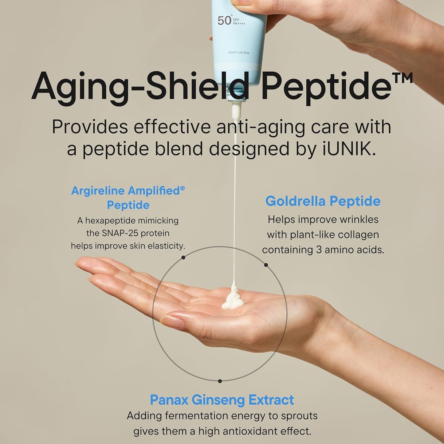 IUNIK Beta Glucan Barrier Sunscreen 60ml