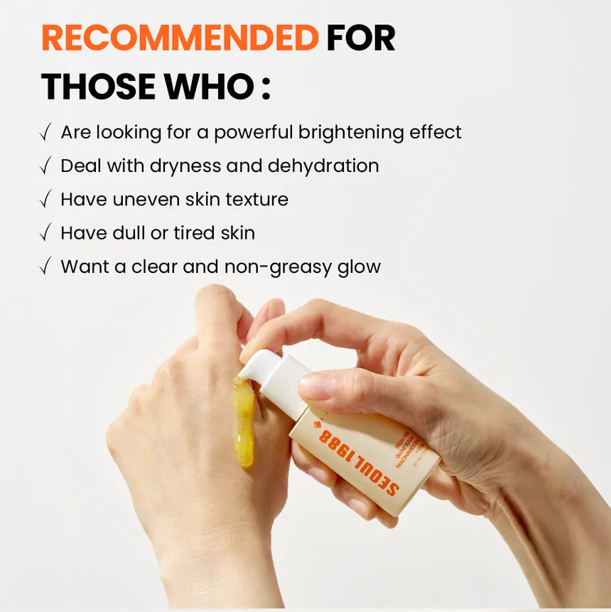 KSECRET Seoul 1988 Glow Serum : Niacinamide 15% + Yuja 30ml