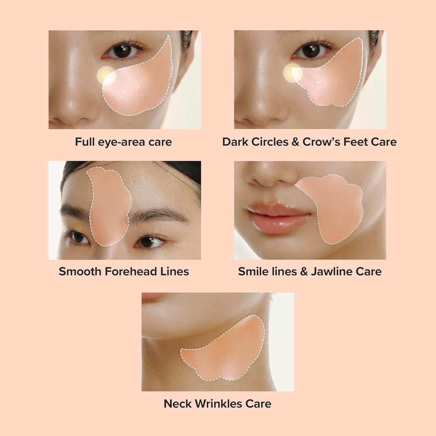 BEAUTY OF JOSEON Revive Under Eye Patch Ginseng + Retinal (60 Patches)