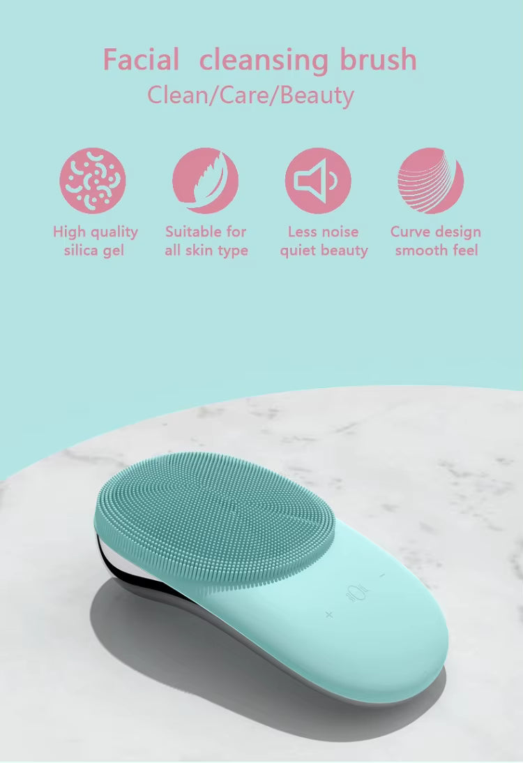 2 in 1 Facial Cleansing Device with Stand