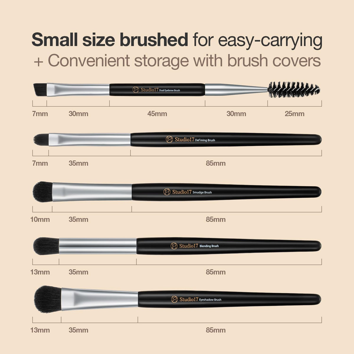 STUDIO 17 Eye Makeup Brush Set