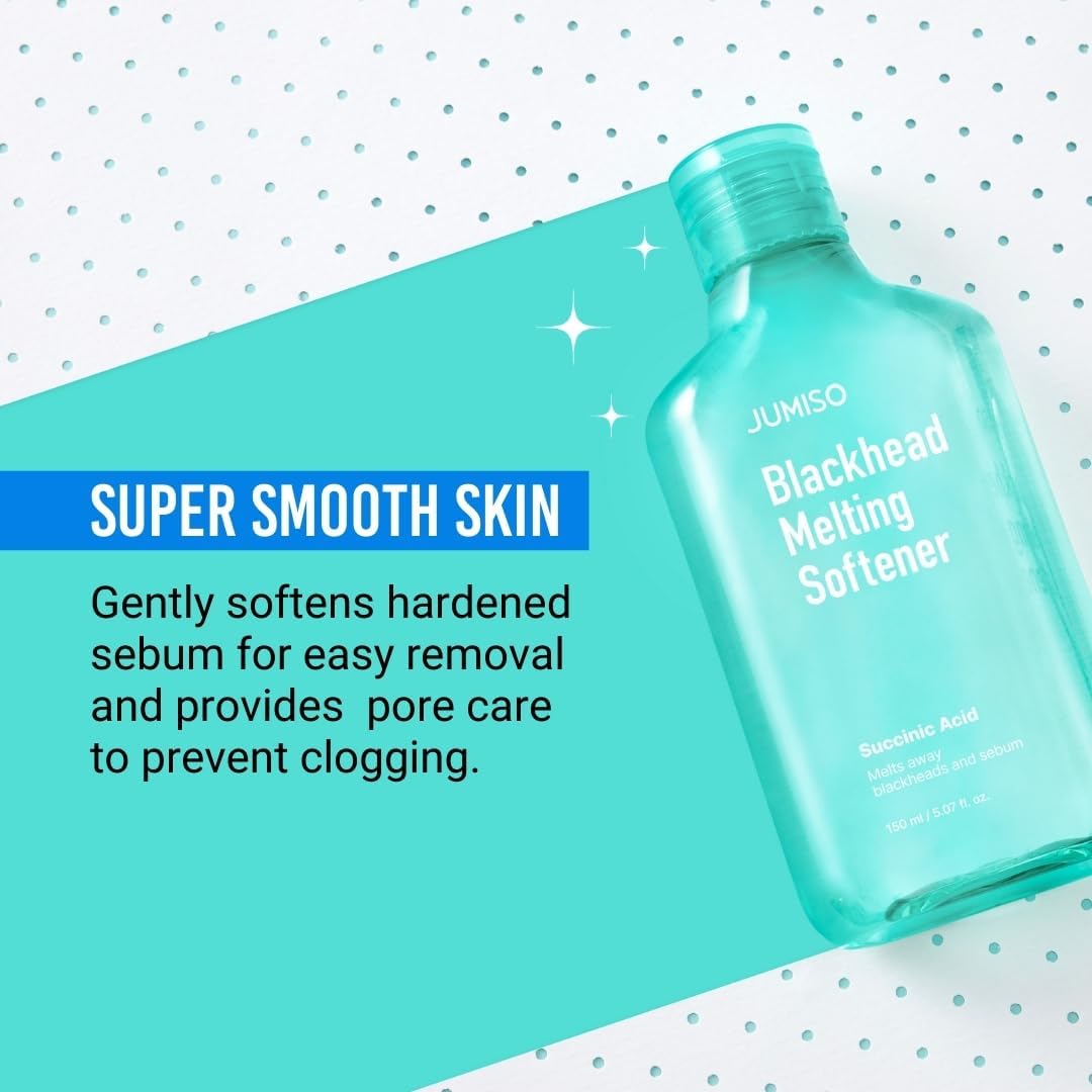 JUMISO Blackhead Melting Softener 150ml + Cotton Pad + Cotton Swab
