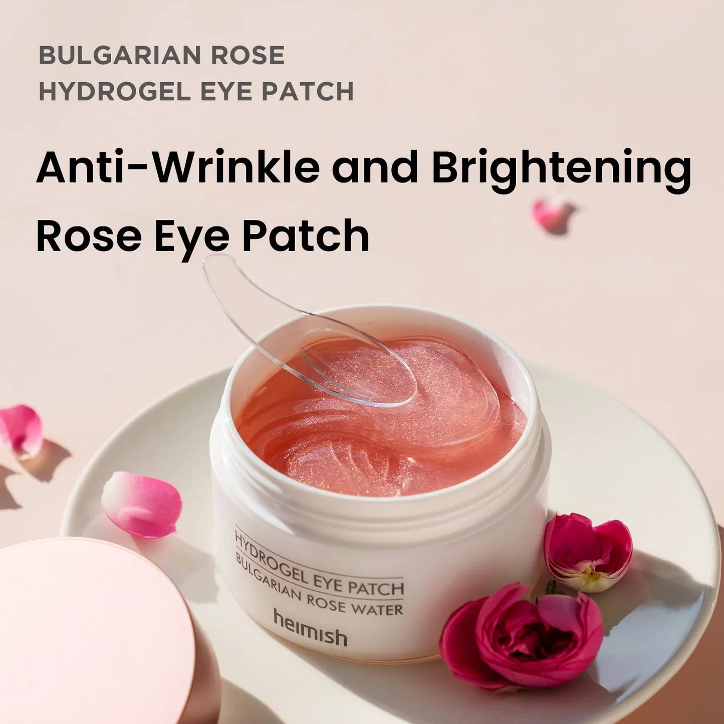 HEIMISH Bulgarian Rose Water Hydrogel Eye Patch (60EA)