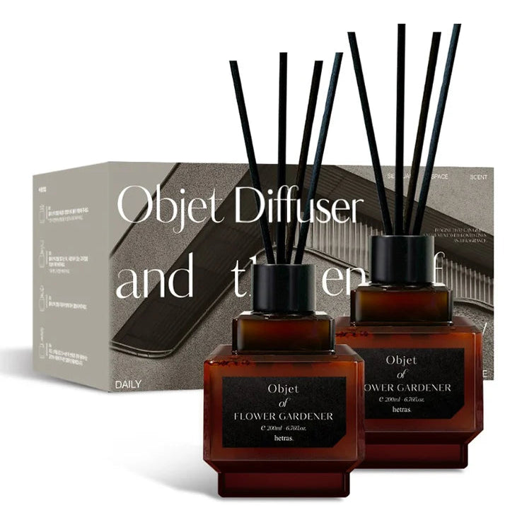 Hetras Objet Diffuser 200ml x2 Set