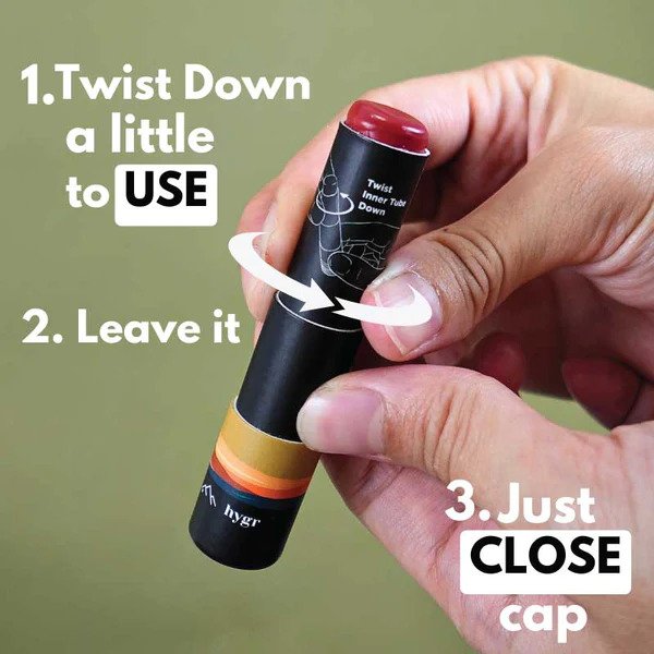 HYGR Tinted Lip Balm (5 shades)