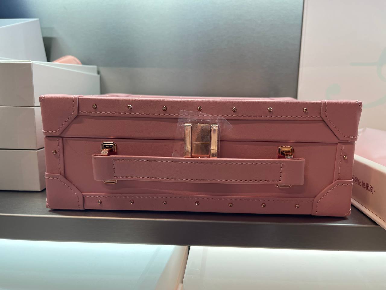 3CE Pink Jewelry Storage