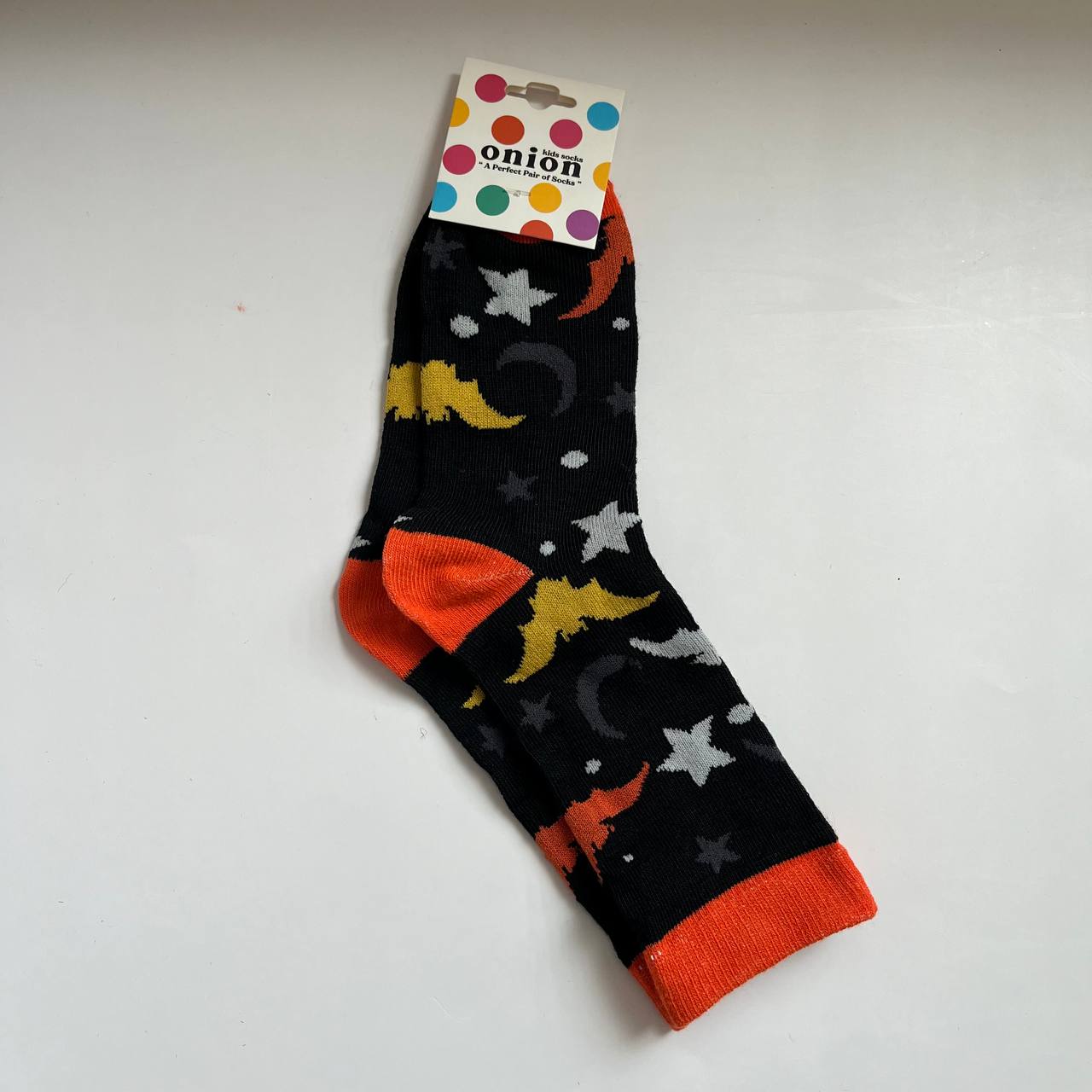 Night Bats Halloween Sock