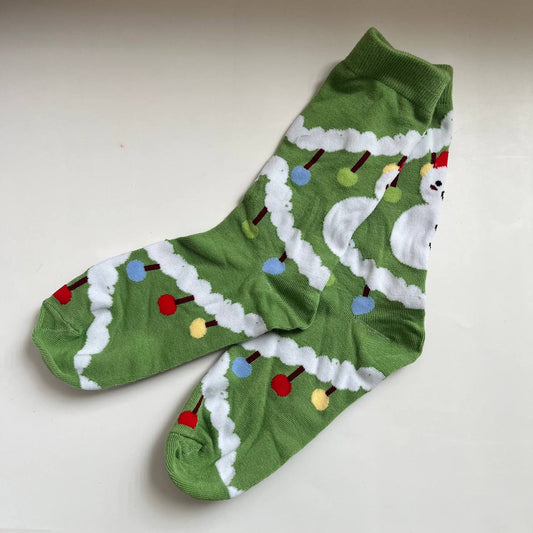 Christmas Lights Sock