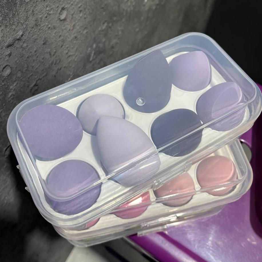 Makeup Sponge Carton 8pc set