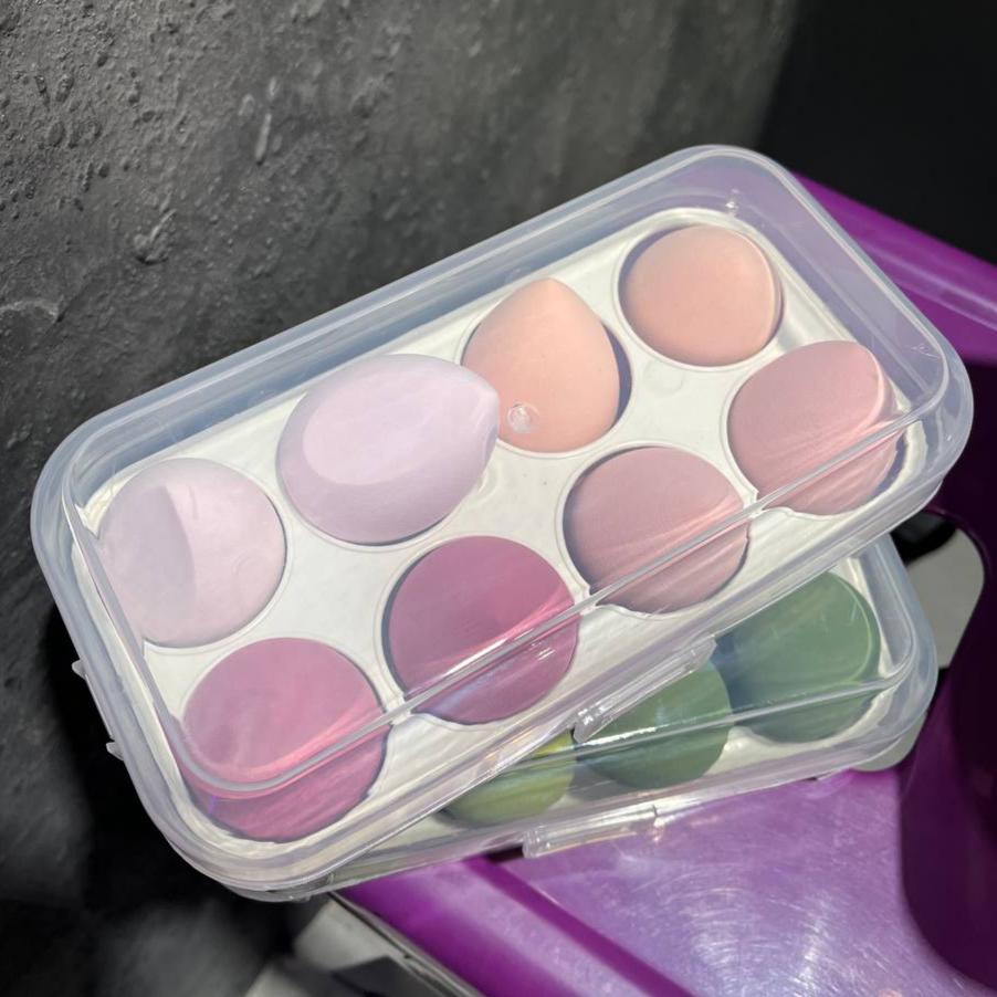 Makeup Sponge Carton 8pc set