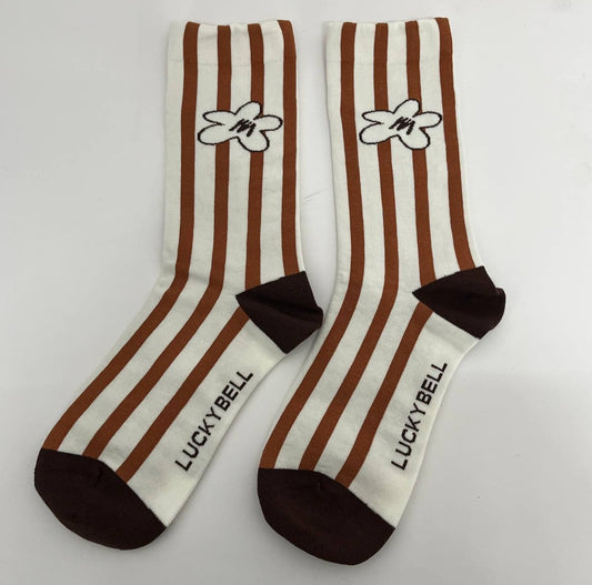 Lucky Bell Striped Socks