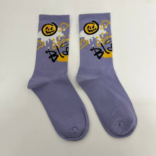 Cool Smiley Face Socks
