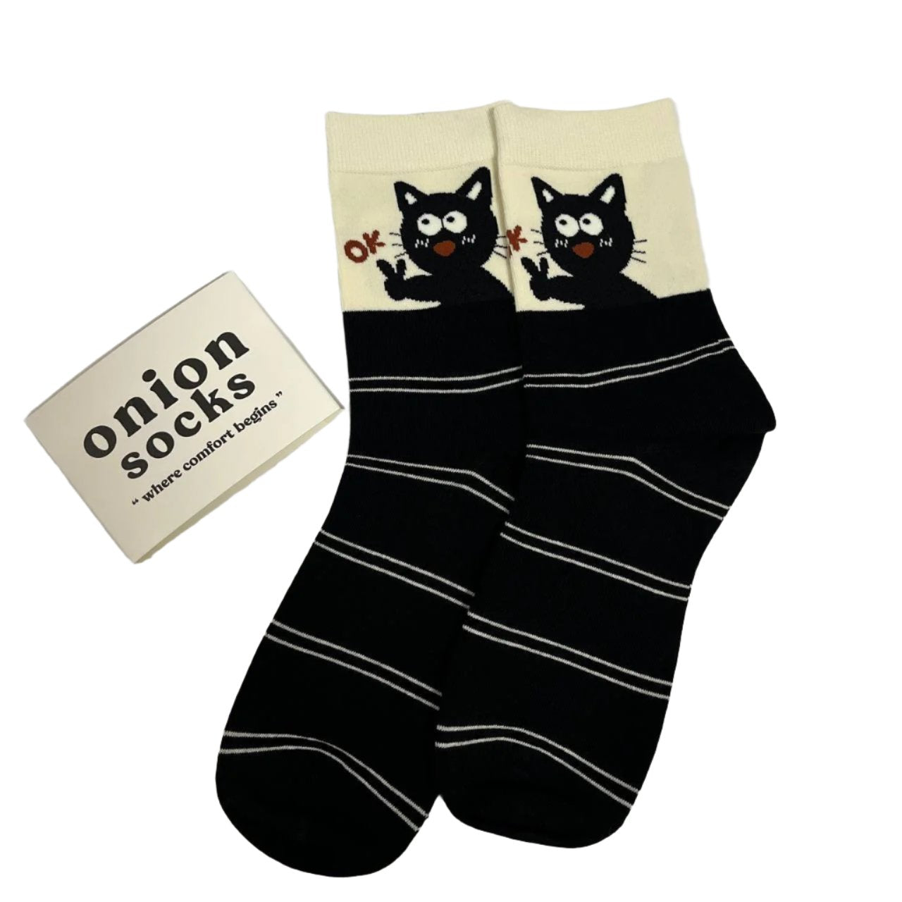 Ok Cat Socks