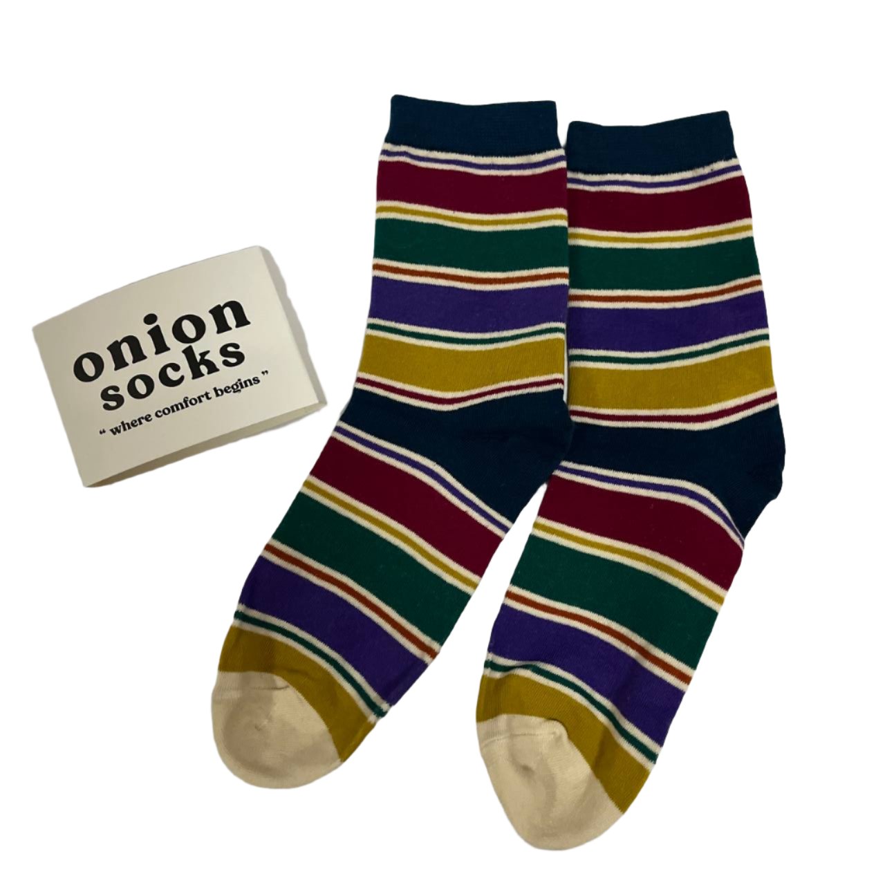 Stripped Cotton Socks