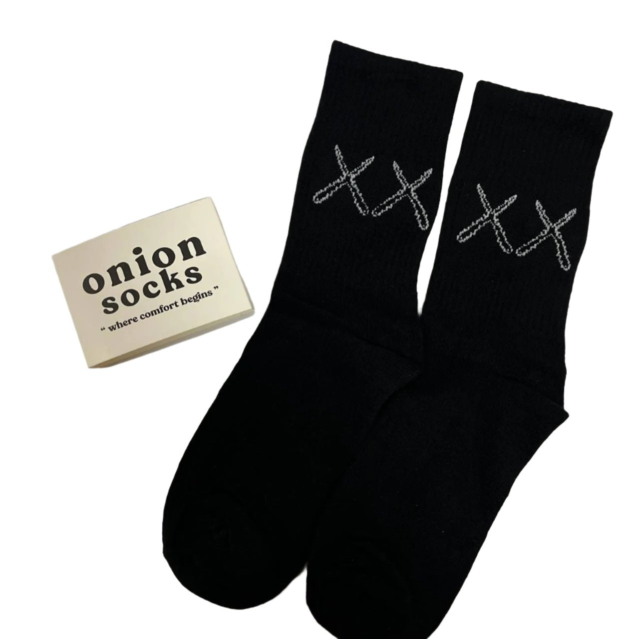 Black KAWS XX Socks