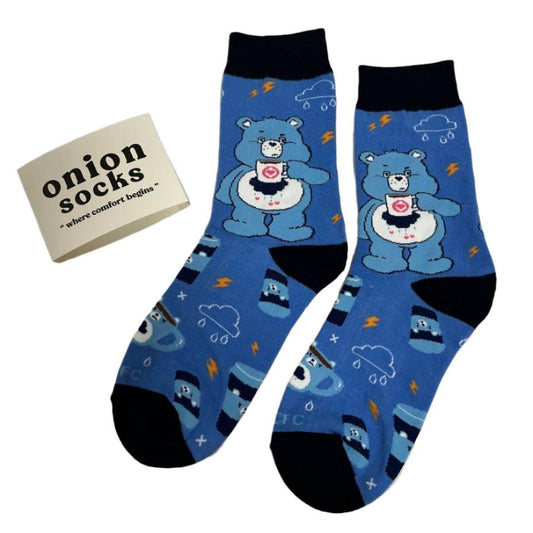 Care Bear Blue Socks