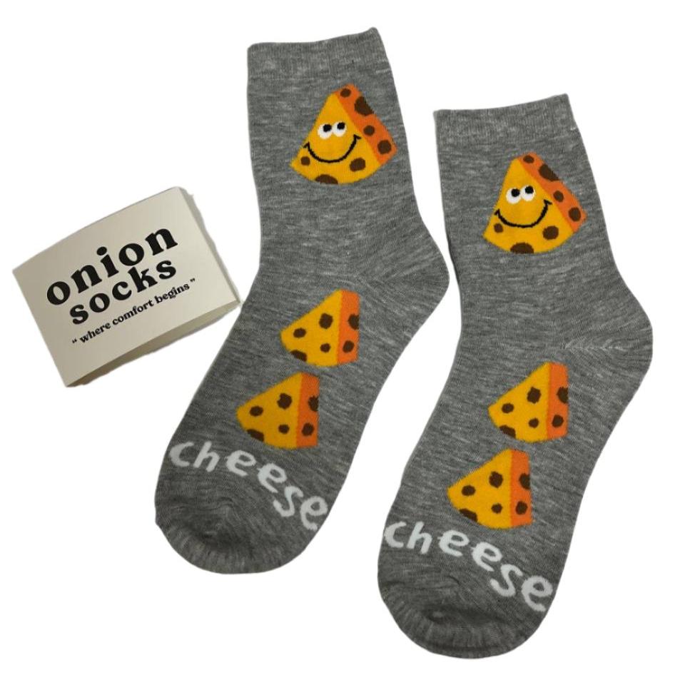 Cheese Cotton Socks