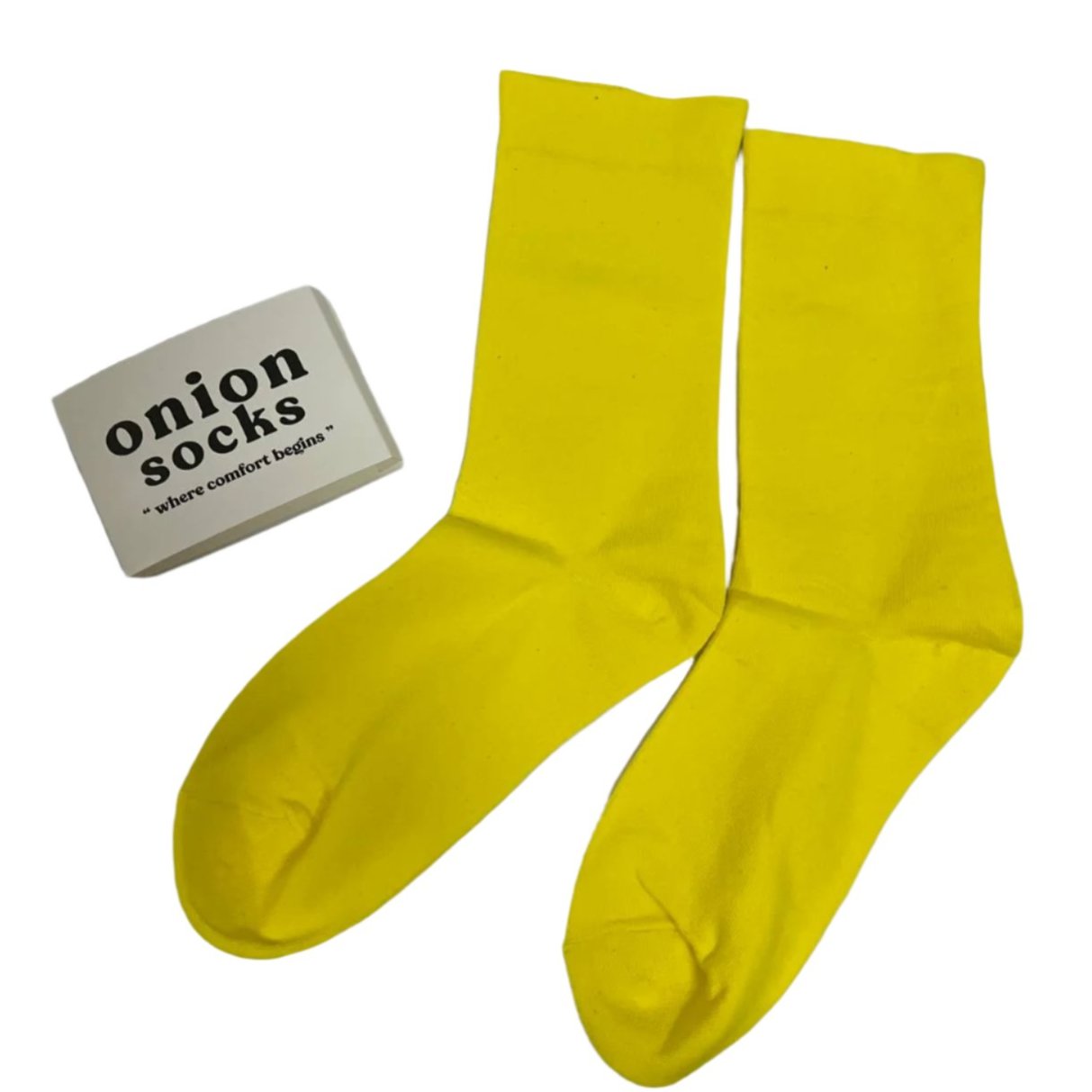 [M] Sunshine Yellow Socks