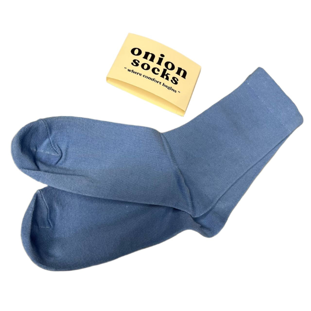 [M] Pigeon Blue Socks