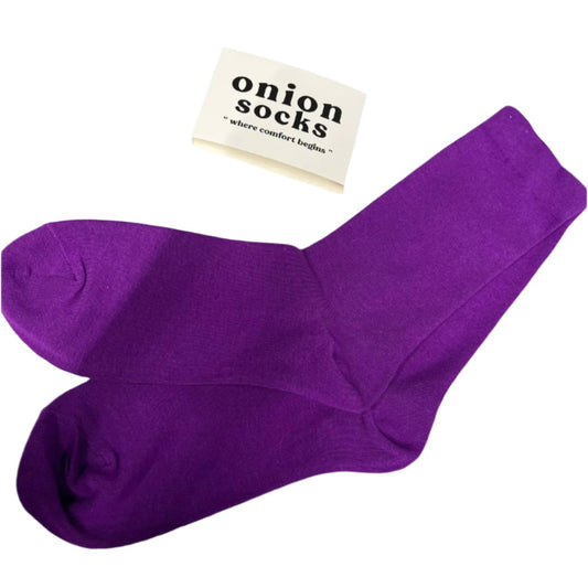 [M] Orchid Purple Socks