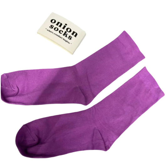 [M] Wildberry Purple Socks