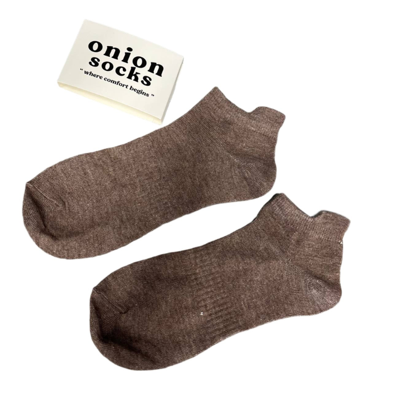 [S] Firewood Brown Socks