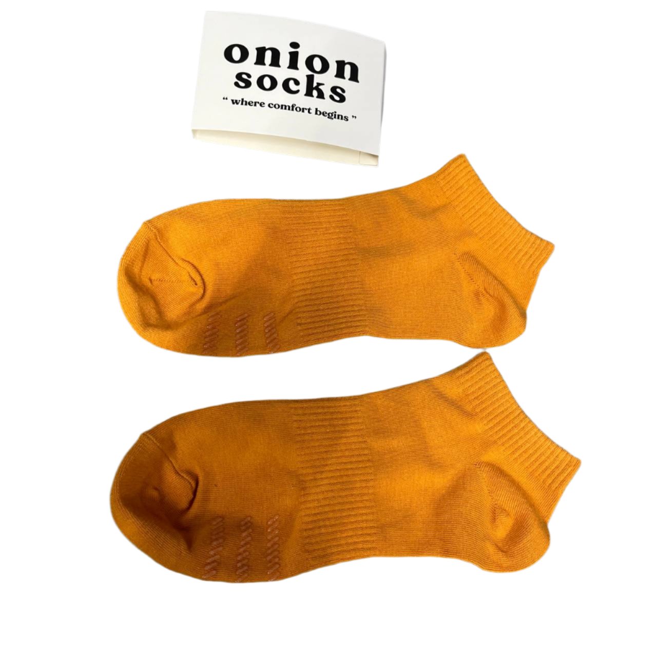 [S] Tangerine Orange Socks