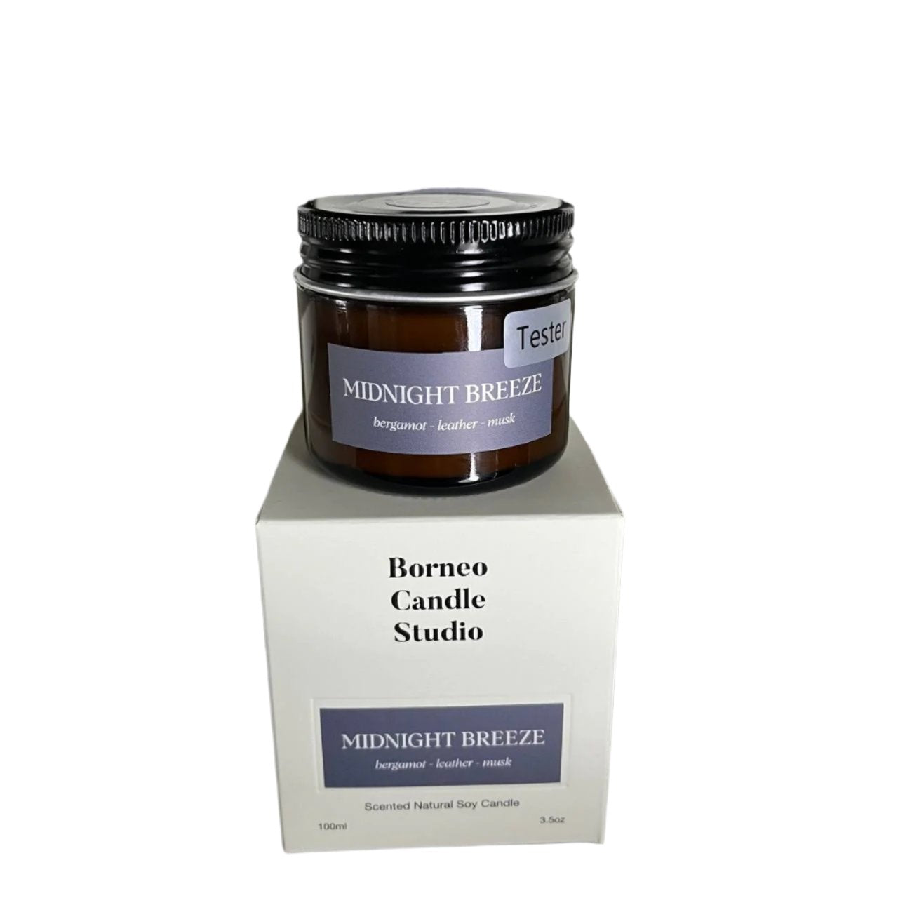 BORNEO CANDLE Midnight Breeze Soy Candle