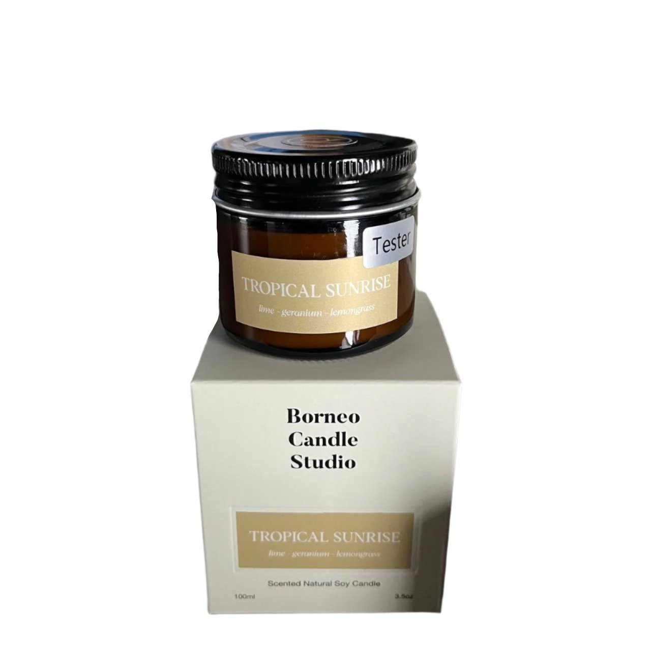 BORNEO CANDLE Tropical Sunrise Soy Candle