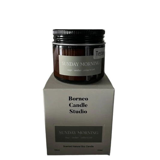 BORNEO CANDLE Sunday Morning Soy Candle