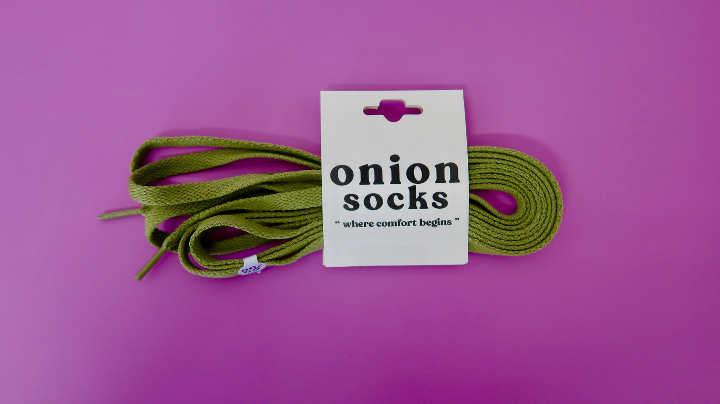 Olive Green Shoelace