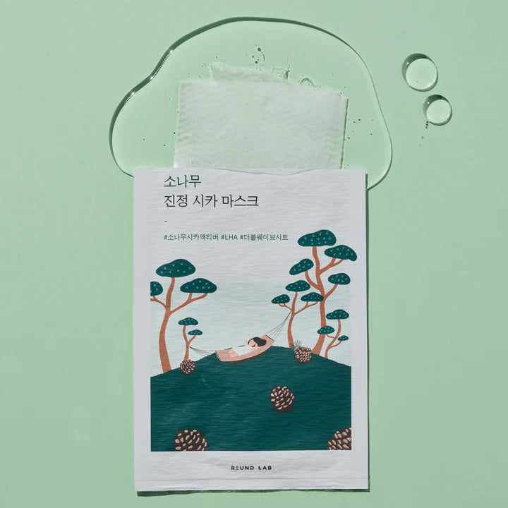 ROUNDLAB Pine Calming Cica Mask 1ea