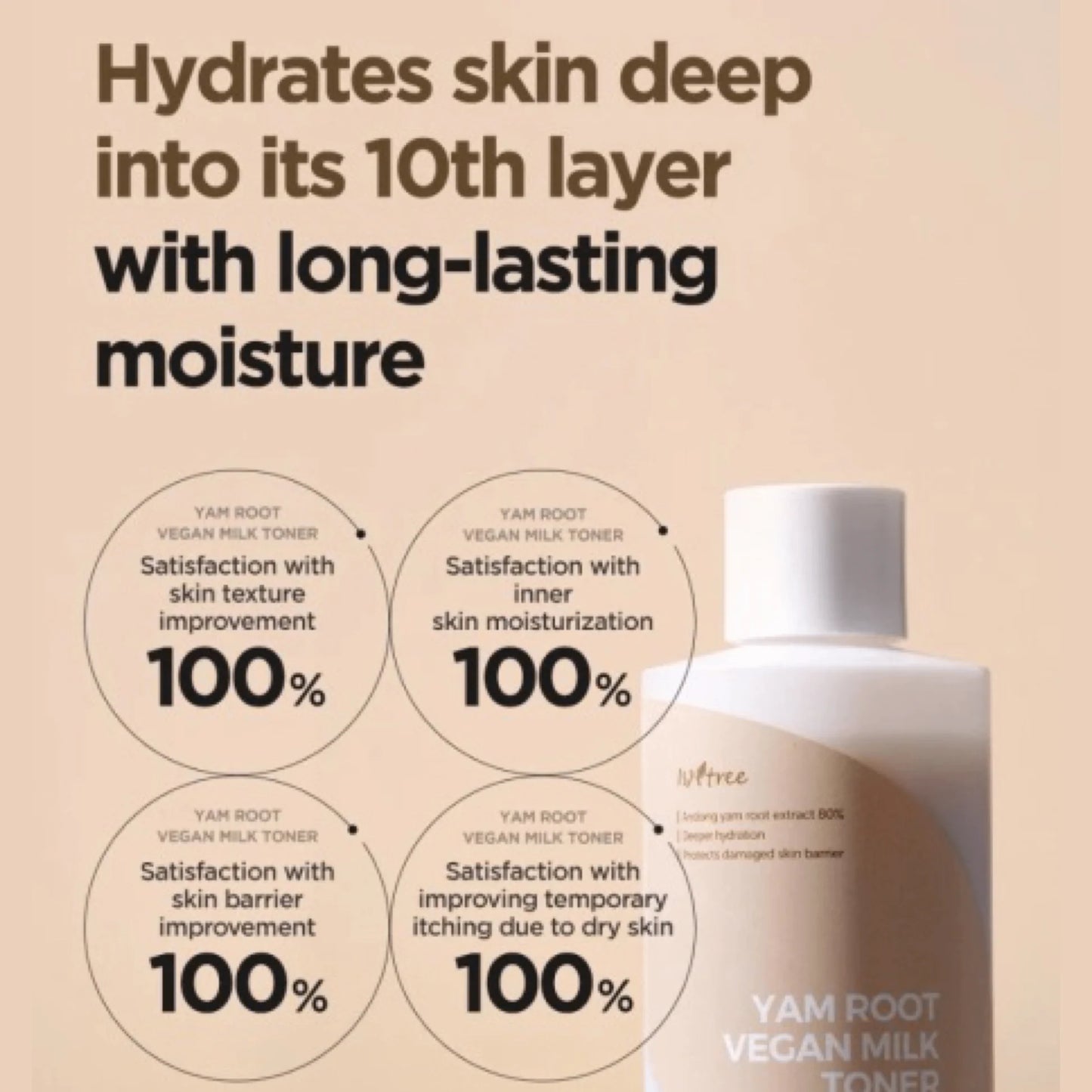 ISNTREE Yam Root Vegan Milk Toner 200ml