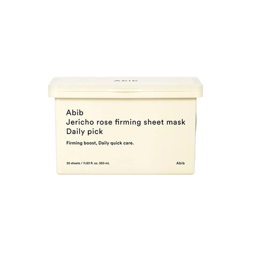 ABIB Jericho Rose Firming Sheet Mask Daily Pick 30 Sheets
