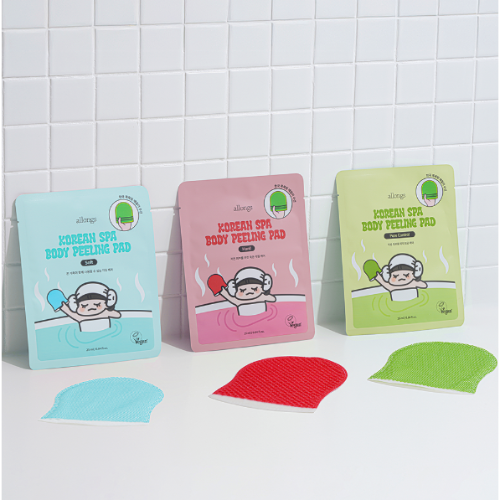 ALLONGS Korean Spa Body Peeling Pad (Hard / Pore Control / Soft)