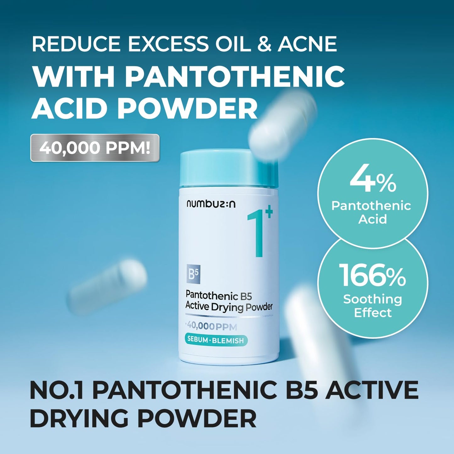 NUMBUZIN No.1 Pantothenic B5 Active Drying Powder 7g