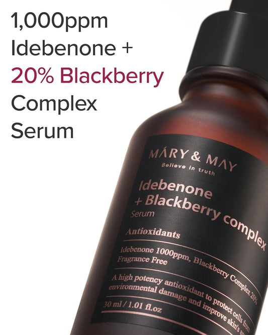 MARY & MAY Idebenone + Blackberry Complex Serum 80ml