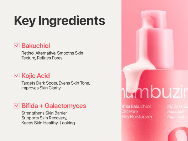 NUMBUZIN No.3 Bifida Bakuchiol Zero Pore Milky Moisturizer 150ml